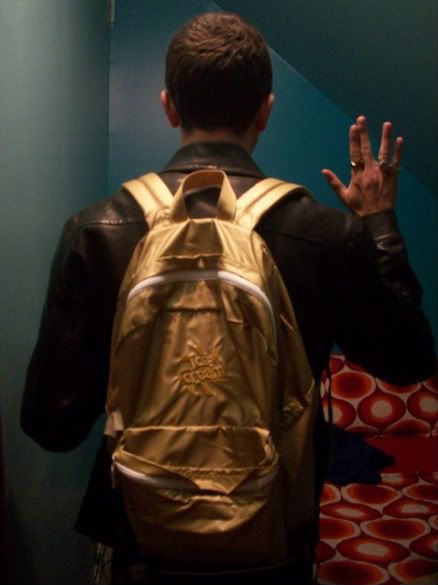 Gold Bbc Backpack