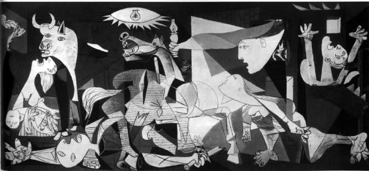 picasso guernica painting. by Picasso#39;s Guernica.