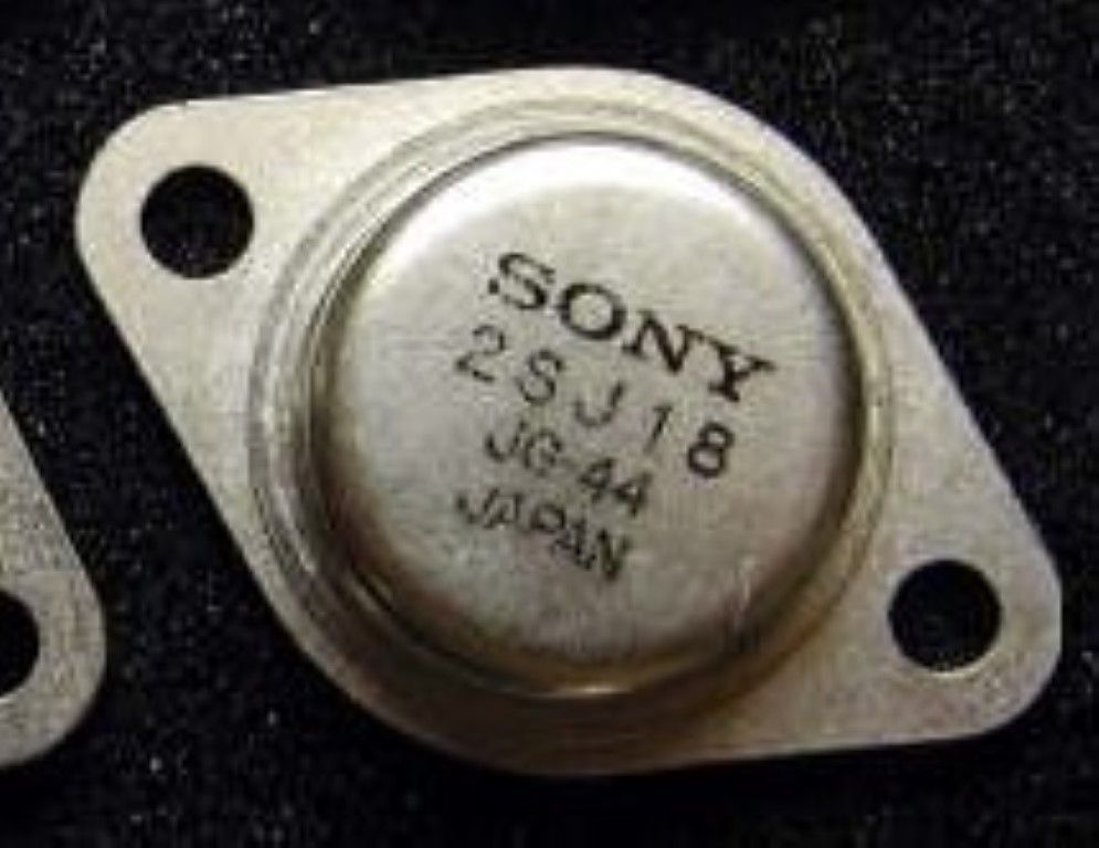 SONY 2SJ18 TO-3 P-CHANNEL MOS FET FOR HIGH SPEED SWITCHING - Bild 1 von 1