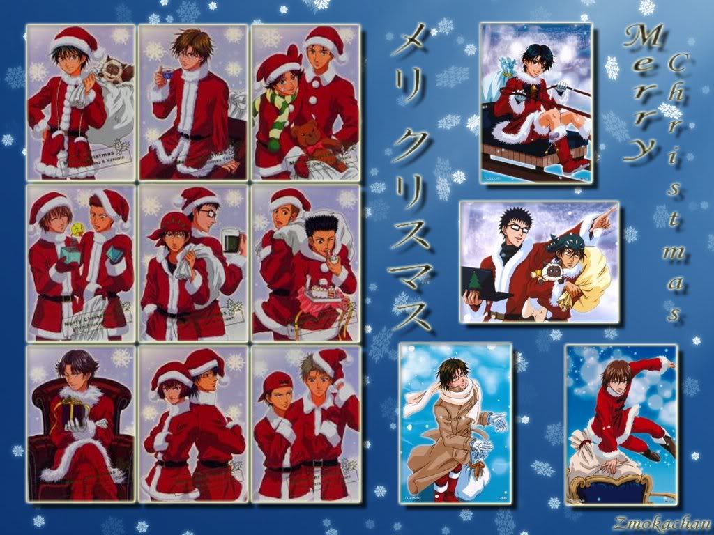 shizuke; Posted 2008-12-23T01:27:25Z; Prince of Tennis Christmas Pictures, 