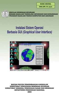  Instalasi Sistem Operasi Berbasis GUI (Graphical User Interface) 