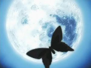 butterfly and moon Pictures, Images and Photos