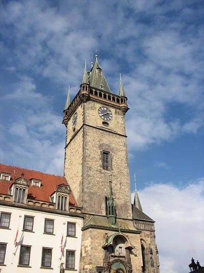 Old Town Square's Clock