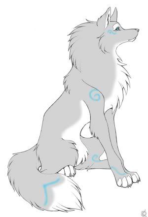 anime wolf lineart. Wolves :: Shyara (Shy-ay-rah)