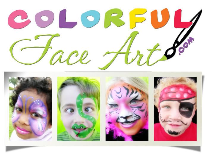 Colorful Face Art Blog