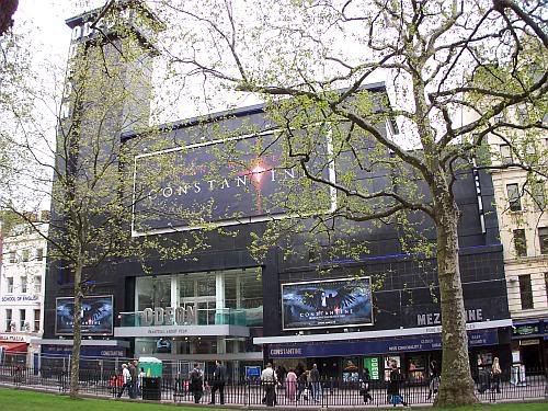 Large cinema leicester square