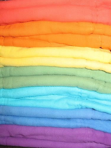 prefold cloth diapers rainbow