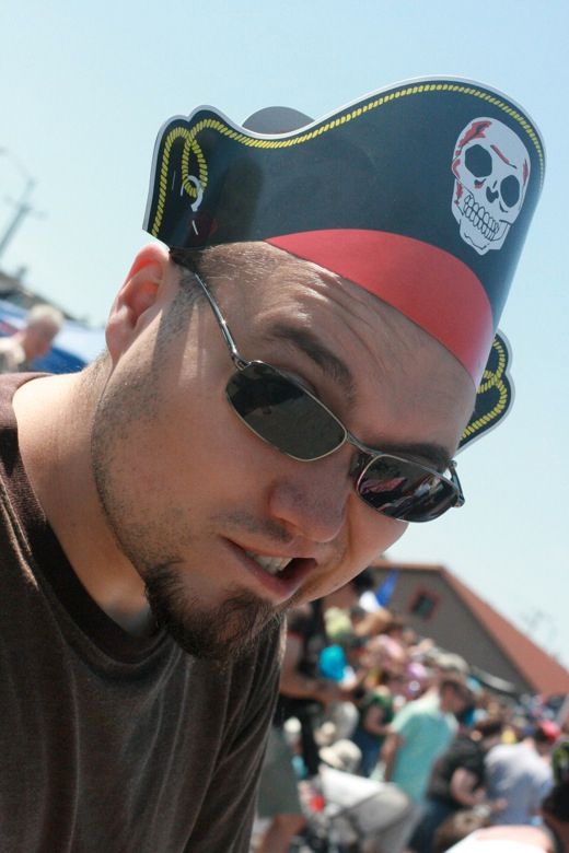 Seafair Pirates July 09 Sam piratey face