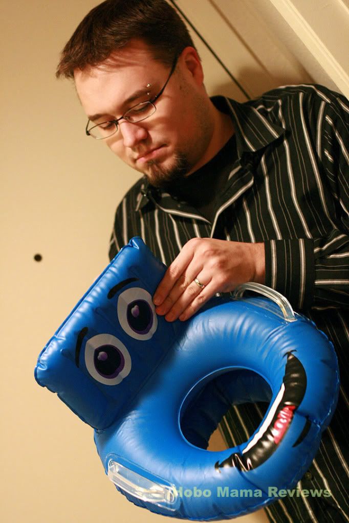 On-the-GO Inflatable Potty Seat inflated