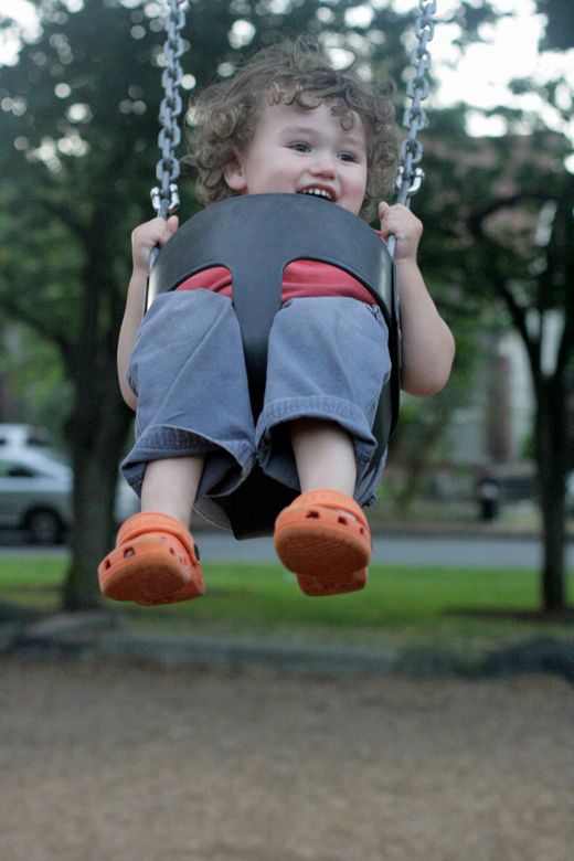 swinging on the swingset — Mikko m3yo