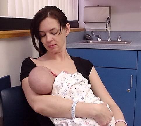breastfeeding newborn