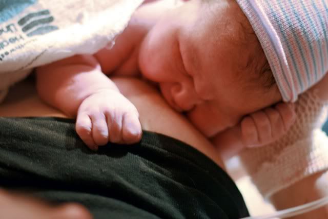 first time breastfeeding in hospital