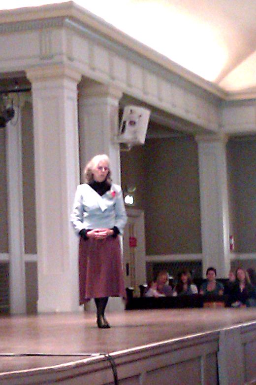 Ina May Gaskin lecture at Town Hall in Seattle