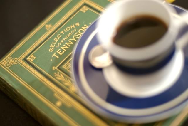 tennyson poems coffee