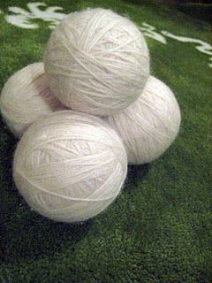 wool dryer balls from Anktangle.com