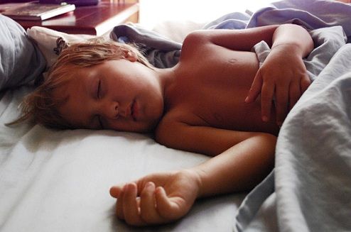 Photo Credit: Dionna of Code Name: Mama Kieran sleeping for Code Name: Mama guest post