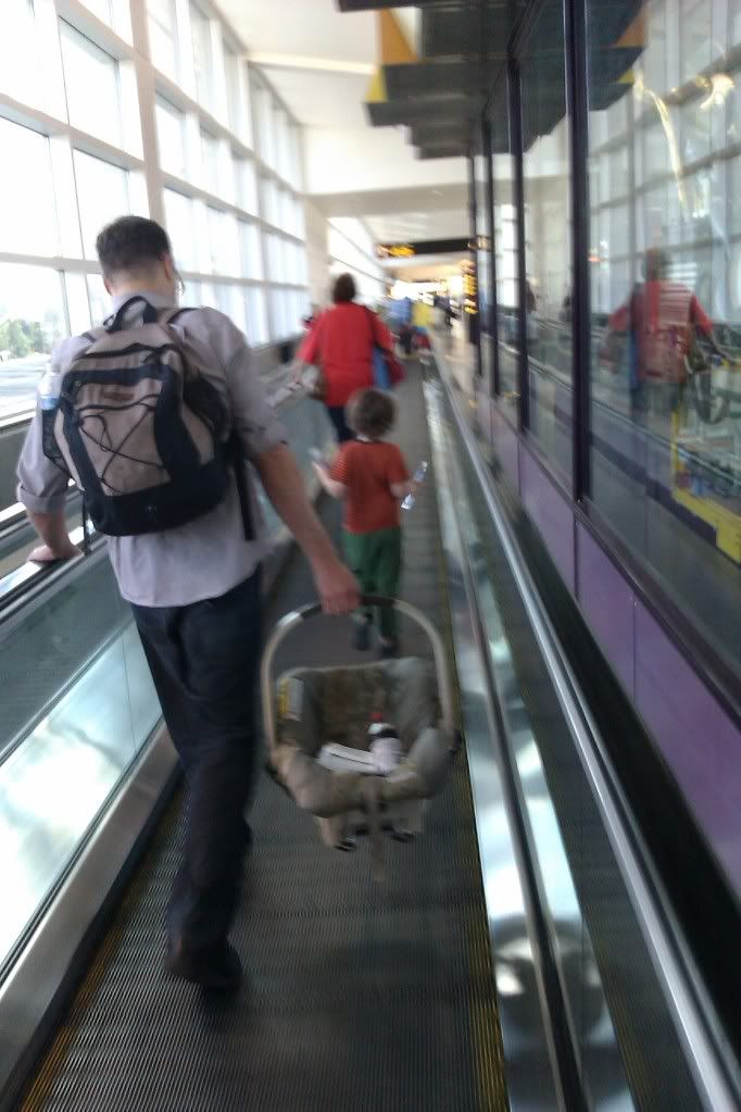 Photo Credit: Hobo Mama moving sidewalk in airport
