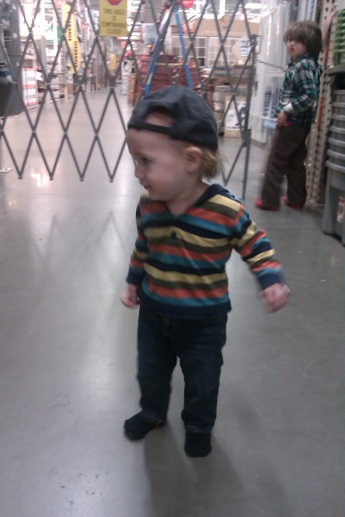 Sunday Surf: My hoodlum kids = Hobo Mama Kids playing in the aisles of Home Depot