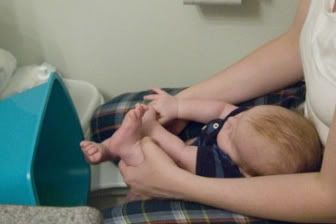 elimination communication baby bin