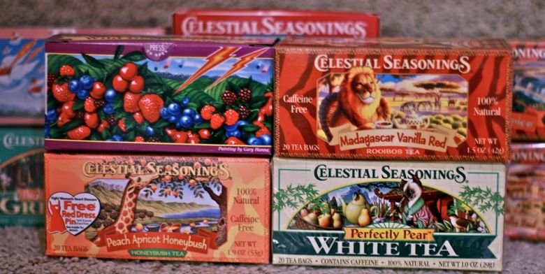 tea stash — Celestial Seasonings
