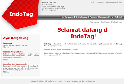 indo tag homepage
