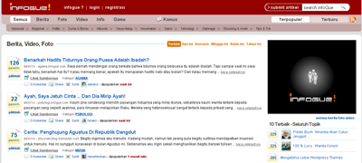 infogue homepage