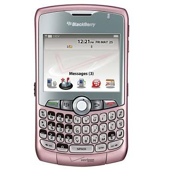 blackberry curve pink 8330