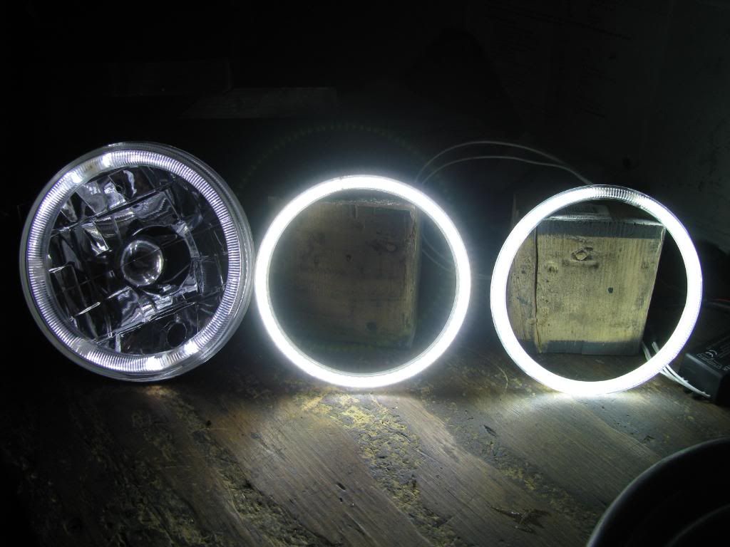 ***DIYHeadlight and tail light LED halos***
