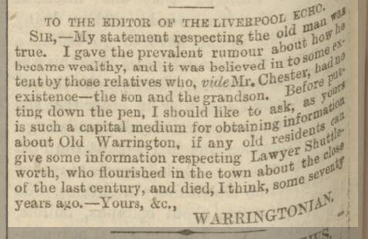 johnleighletterliverpoolechofromwarringtonian3may1884.png