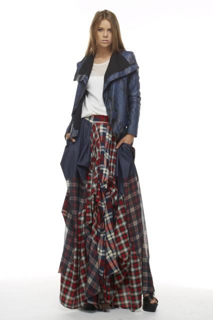 damsel in distress maxi skirt