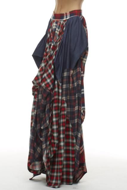 damsel in distress maxi skirt