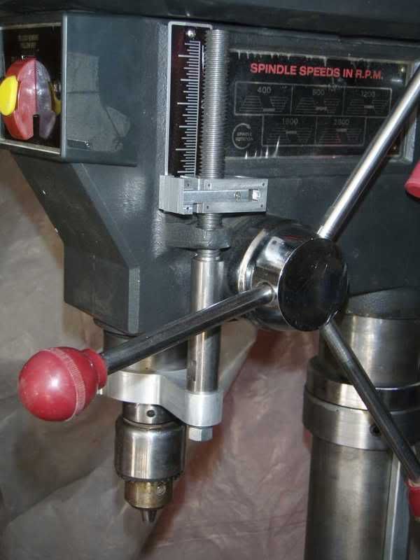 Drill Press Quick adjusting Quill Stop The Home Machinist!