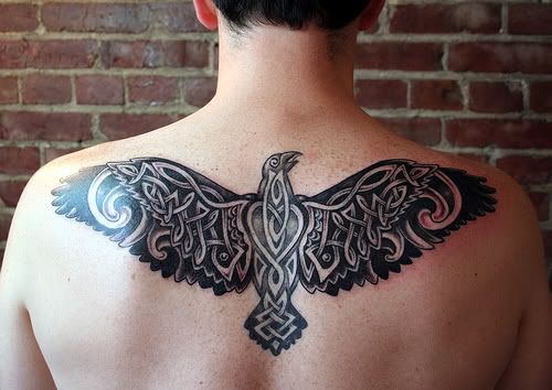 Celtic Bird Tattoo