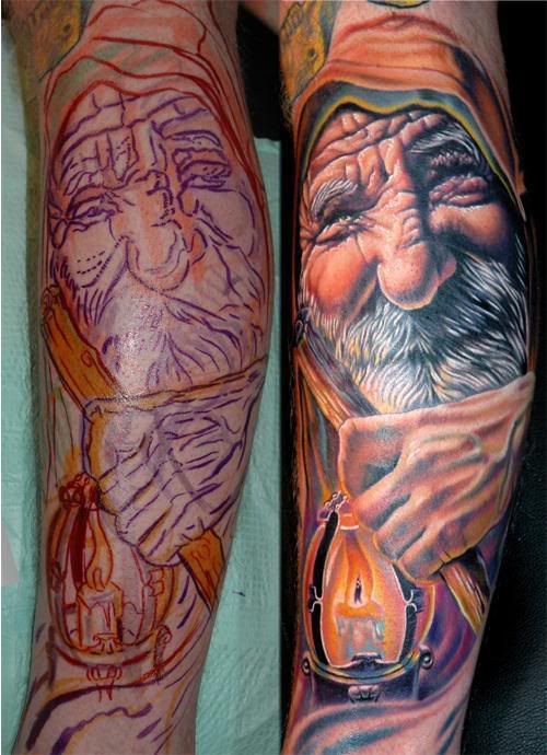 best tattoos ever. this isn#39;t his est work those