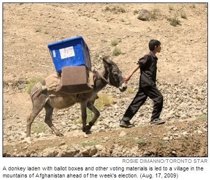 Afghan Ballot By Donkey (2009)