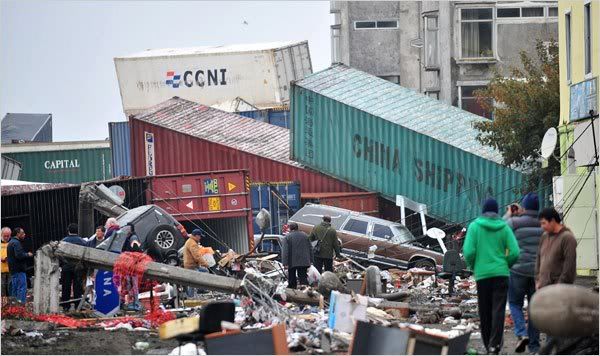 Tsunami Damage - Santiago - Chile Quake
