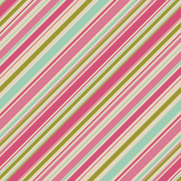 Blue Green Pink Diagonal Stripes