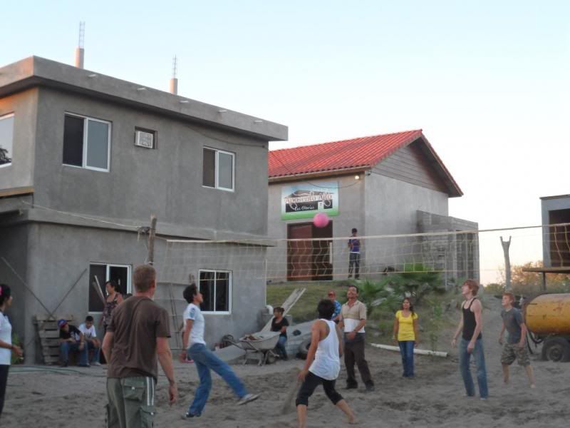 Volleyball with the youth group