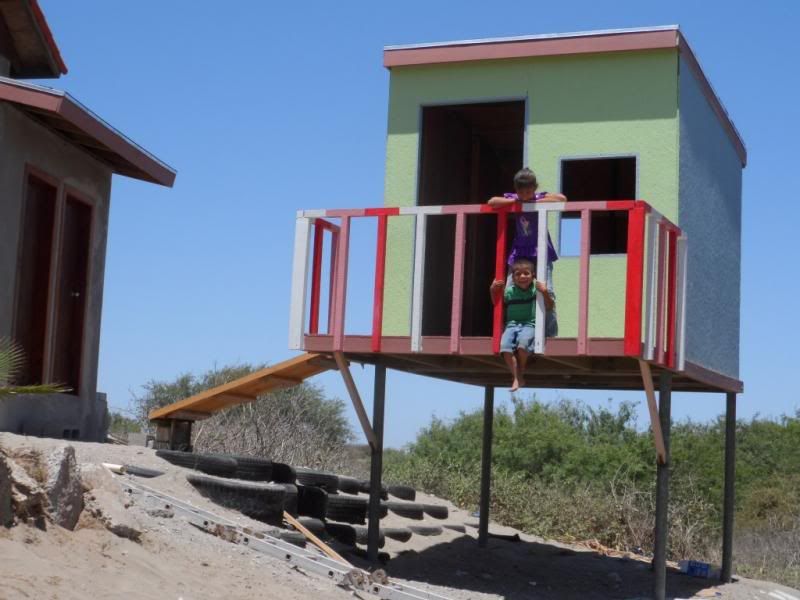 The new children's playhouse at the Aposento Alto.