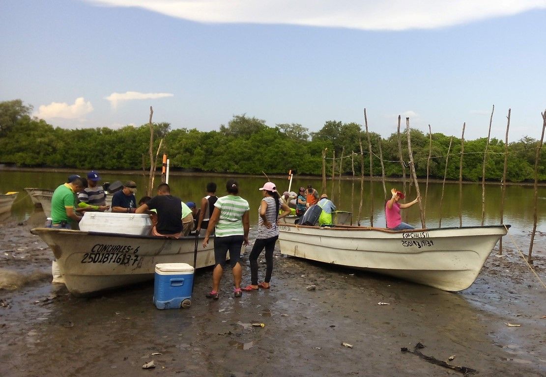Fishing boats in Boca