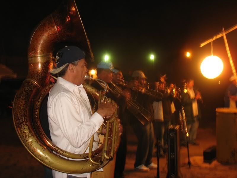 Ranchero Band in Las Glorias
