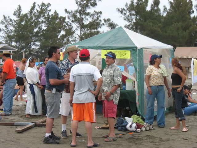 Holy week outreach in 2007