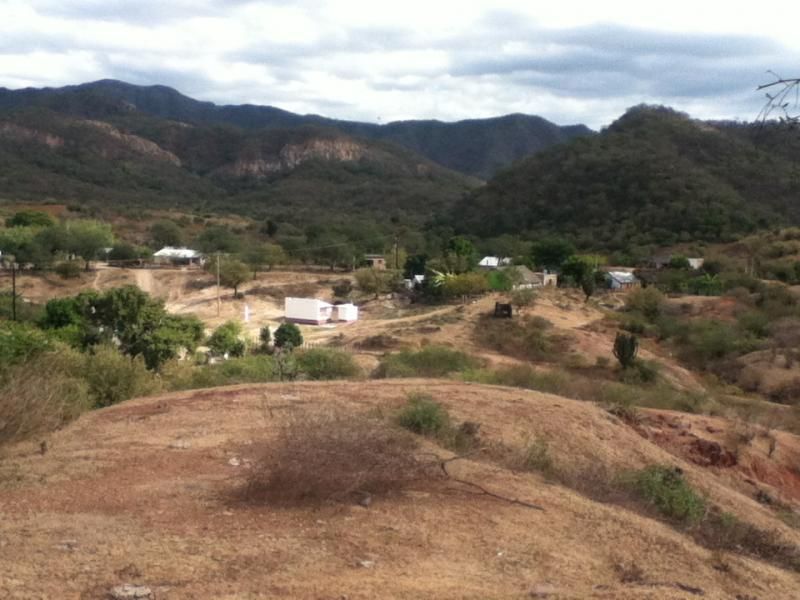 A village the men visited during their mountain mission trip.