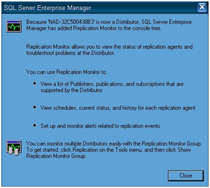 Konfigurasi server telah selesai
