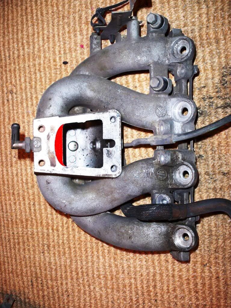 2.0l SR20DE throttle body on a 1275cc Micra Sports Club