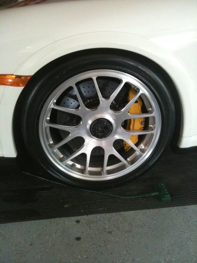 New BBS wheels Porsche