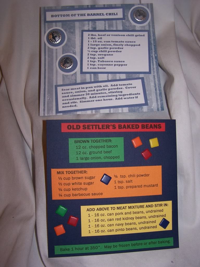Kathys recipe cards