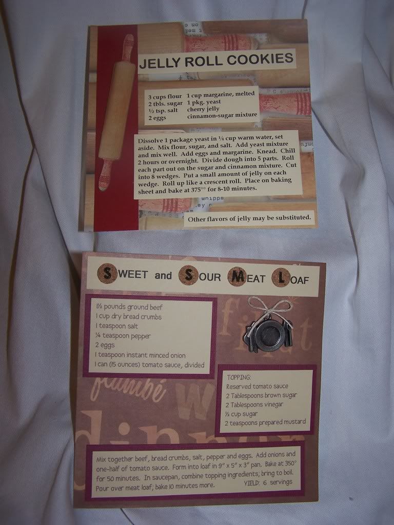 Grandmas recipe cards