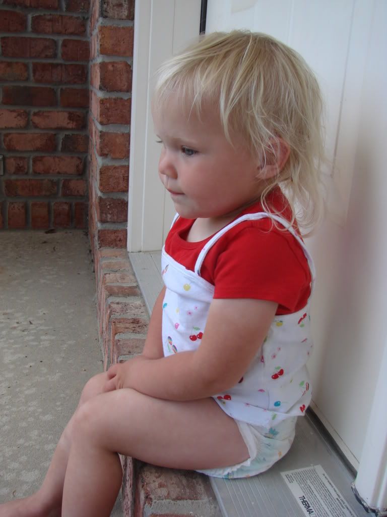 Shelby on Porch