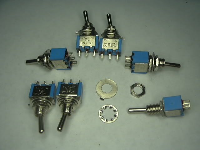 50 Toggle Switch mini SPDT on/off Car Boat Motor Amp  